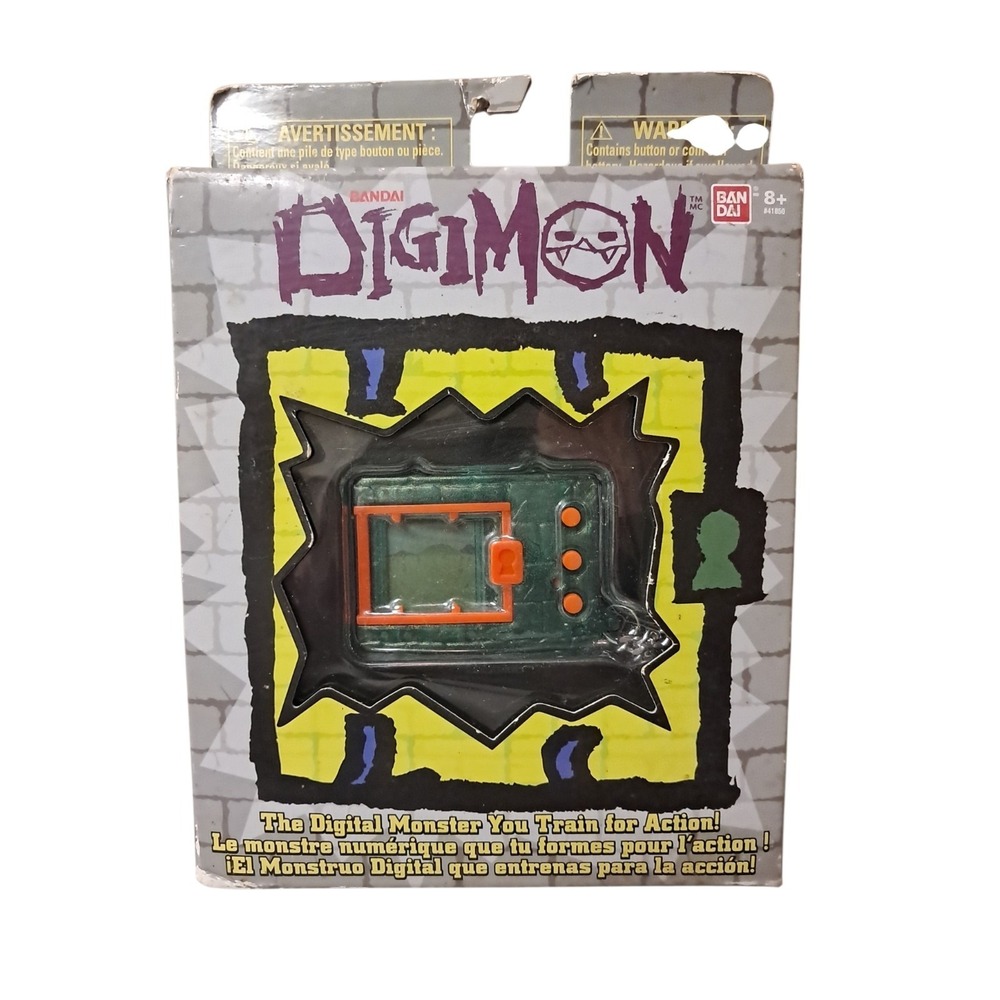Digimon Original Virtual Monster Bandai Translucent Green NEW!
